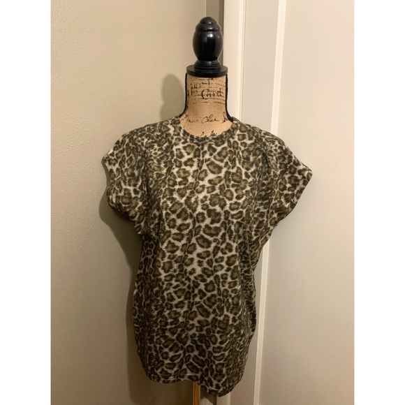 Helmut Lang Leopard Print Tee - Picture 3 of 8